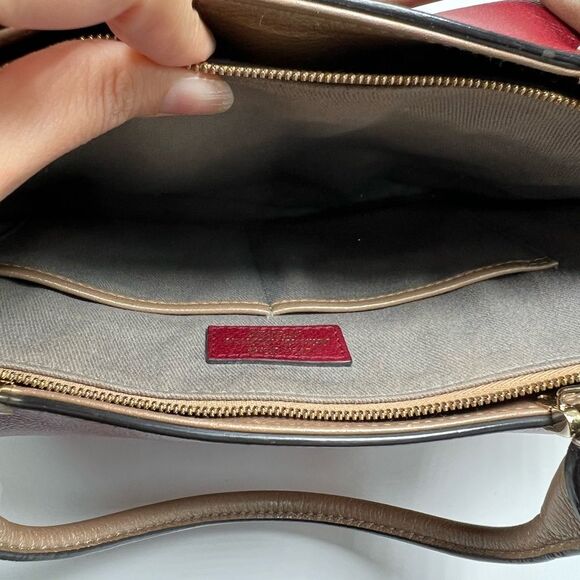 Cartier Must Line Burgundy Tan Leather Handbag Mansion Edit. 20/20 - Picture 9 of 16